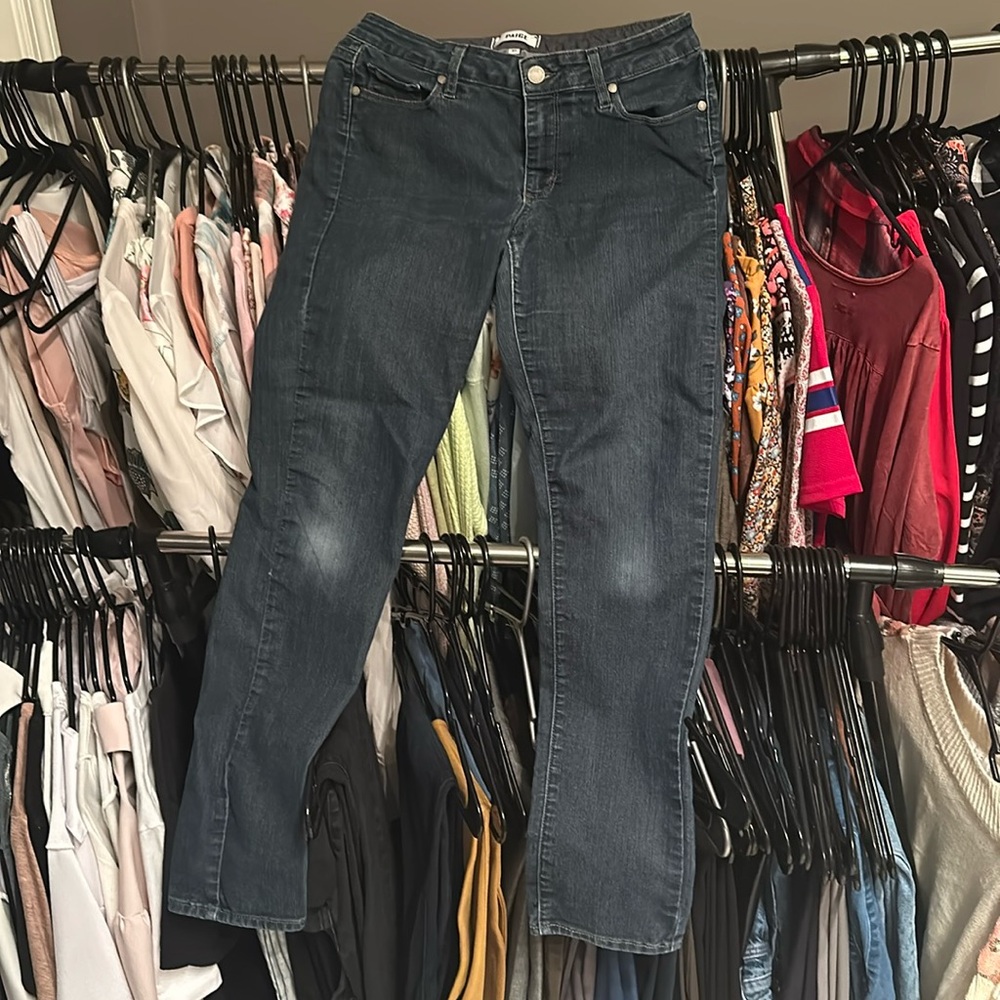 Paige dark full length size 30 jeans.